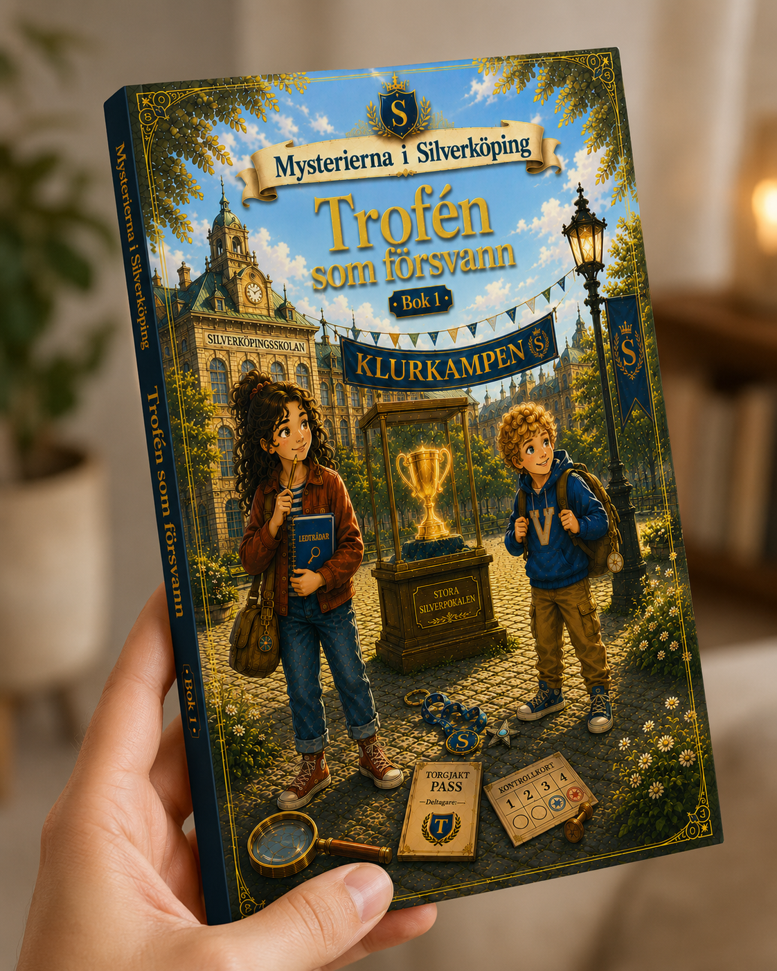 Bokomslag: Trofén som försvann – Mysterierna i Silverköping